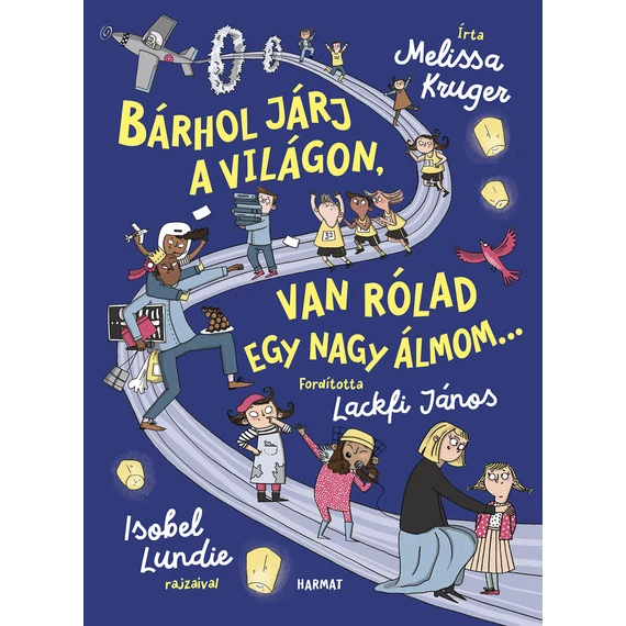 Bárhol járj a világon, van rólad egy nagy álmom… MELISSA KRUGER, ISOBEL LUNDIE, Fordította: Lackfi János